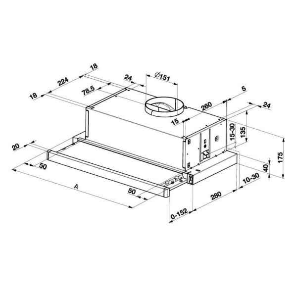 ASPIRATOR BEKO CTB6407X - Figura 2
